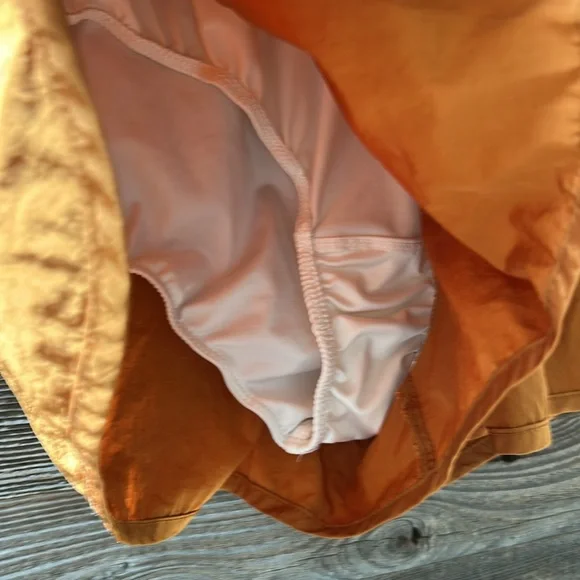 Free People The Way Home Shorts in Varsity Gold Size Medium - Picture 5 of 8